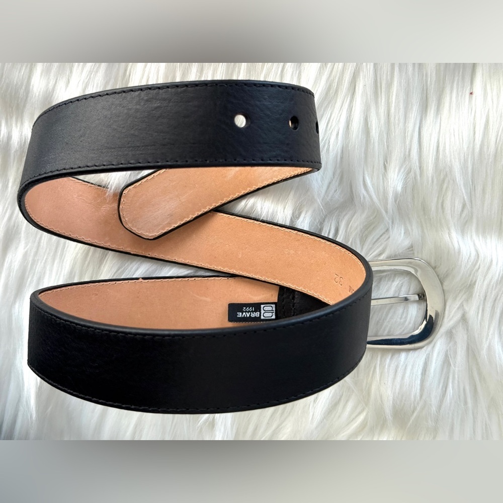 🇨🇦 Brave Leather Collection- HAISLEY smooth Black - Silver - Picture 7 of 16